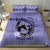 Personalized Kentucky Horse Racing Bedding Set Beauty and The Horse Purple Version LT01