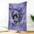 Personalized Kentucky Horse Racing Blanket Beauty and The Horse Purple Version LT01