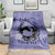 Personalized Kentucky Horse Racing Blanket Beauty and The Horse Purple Version LT01