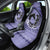 Personalized Kentucky Horse Racing Car Seat Cover Beauty and The Horse Purple Version LT01