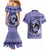 Personalized Kentucky Horse Racing Couples Matching Mermaid Dress and Hawaiian Shirt Beauty and The Horse Purple Version LT01
