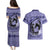 Personalized Kentucky Horse Racing Couples Matching Puletasi and Hawaiian Shirt Beauty and The Horse Purple Version LT01
