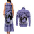 Personalized Kentucky Horse Racing Couples Matching Tank Maxi Dress and Long Sleeve Button Shirt Beauty and The Horse Purple Version LT01