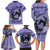 Personalized Kentucky Horse Racing Family Matching Long Sleeve Bodycon Dress and Hawaiian Shirt Beauty and The Horse Purple Version LT01
