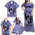 Personalized Kentucky Horse Racing Family Matching Off Shoulder Maxi Dress and Hawaiian Shirt Beauty and The Horse Purple Version LT01