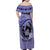 Personalized Kentucky Horse Racing Family Matching Off Shoulder Maxi Dress and Hawaiian Shirt Beauty and The Horse Purple Version LT01