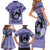 Personalized Kentucky Horse Racing Family Matching Short Sleeve Bodycon Dress and Hawaiian Shirt Beauty and The Horse Purple Version LT01