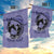 Personalized Kentucky Horse Racing Garden Flag Beauty and The Horse Purple Version LT01