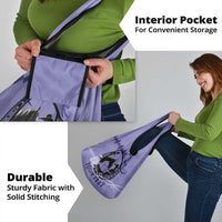 Kentucky Horse Racing Grocery Bag Beauty and The Horse Purple Version LT01