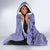 Personalized Kentucky Horse Racing Hooded Blanket Beauty and The Horse Purple Version LT01