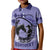 Personalized Kentucky Horse Racing Kid Polo Shirt Beauty and The Horse Purple Version LT01