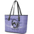Personalized Kentucky Horse Racing 2024 Leather Tote Bag Beauty and The Horse Purple Version