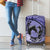 Personalized Kentucky Horse Racing Luggage Cover Beauty and The Horse Purple Version LT01