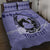 Personalized Kentucky Horse Racing Quilt Bed Set Beauty and The Horse Purple Version LT01