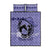 Personalized Kentucky Horse Racing Quilt Bed Set Beauty and The Horse Purple Version LT01