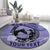 Personalized Kentucky Horse Racing Round Carpet Beauty and The Horse Purple Version LT01