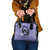 Personalized Kentucky Horse Racing Shoulder Handbag Beauty and The Horse Purple Version LT01