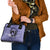 Personalized Kentucky Horse Racing Shoulder Handbag Beauty and The Horse Purple Version LT01