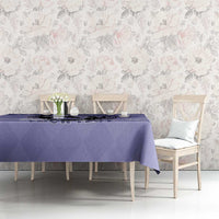 Personalized Kentucky Horse Racing Tablecloth Beauty and The Horse Purple Version LT01