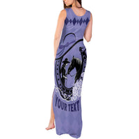 Personalized Kentucky Horse Racing Tank Maxi Dress Beauty and The Horse Purple Version LT01
