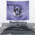 Personalized Kentucky Horse Racing Tapestry Beauty and The Horse Purple Version LT01