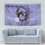 Personalized Kentucky Horse Racing Tapestry Beauty and The Horse Purple Version LT01