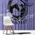 Personalized Kentucky Horse Racing Window Curtain Beauty and The Horse Purple Version LT01