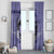 Personalized Kentucky Horse Racing Window Curtain Beauty and The Horse Purple Version LT01