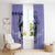 Personalized Kentucky Horse Racing Window Curtain Beauty and The Horse Purple Version LT01