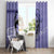Personalized Kentucky Horse Racing Window Curtain Beauty and The Horse Purple Version LT01