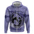 Personalized Kentucky Horse Racing Zip Hoodie Beauty and The Horse Purple Version LT01