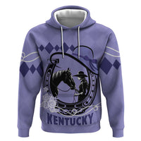 Personalized Kentucky Horse Racing Zip Hoodie Beauty and The Horse Purple Version LT01
