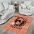 Personalized Kentucky Horse Racing Area Rug Beauty and The Horse Orange Version LT01