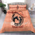 Personalized Kentucky Horse Racing 2024 Bedding Set Beauty and The Horse Orange Version