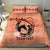 Personalized Kentucky Horse Racing 2024 Bedding Set Beauty and The Horse Orange Version