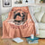 Personalized Kentucky Horse Racing Blanket Beauty and The Horse Orange Version LT01