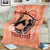 Personalized Kentucky Horse Racing Blanket Beauty and The Horse Orange Version LT01