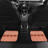 Personalized Kentucky Horse Racing Car Mats Beauty and The Horse Orange Version LT01