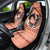 Personalized Kentucky Horse Racing Car Seat Cover Beauty and The Horse Orange Version LT01