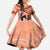 Personalized Kentucky Horse Racing Family Matching Off The Shoulder Long Sleeve Dress and Hawaiian Shirt Beauty and The Horse Orange Version LT01