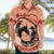 Personalized Kentucky Horse Racing Hawaiian Shirt Beauty and The Horse Orange Version LT01