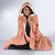 Personalized Kentucky Horse Racing Hooded Blanket Beauty and The Horse Orange Version LT01