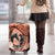 Personalized Kentucky Horse Racing 2024 Luggage Cover Beauty and The Horse Orange Version