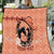 Personalized Kentucky Horse Racing Quilt Beauty and The Horse Orange Version LT01