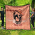 Personalized Kentucky Horse Racing Quilt Beauty and The Horse Orange Version LT01