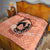 Personalized Kentucky Horse Racing Quilt Beauty and The Horse Orange Version LT01
