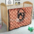 Personalized Kentucky Horse Racing Quilt Beauty and The Horse Orange Version LT01