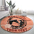 Personalized Kentucky Horse Racing 2024 Round Carpet Beauty and The Horse Orange Version