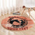 Personalized Kentucky Horse Racing Round Carpet Beauty and The Horse Orange Version LT01