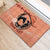 Personalized Kentucky Horse Racing Rubber Doormat Beauty and The Horse Orange Version LT01